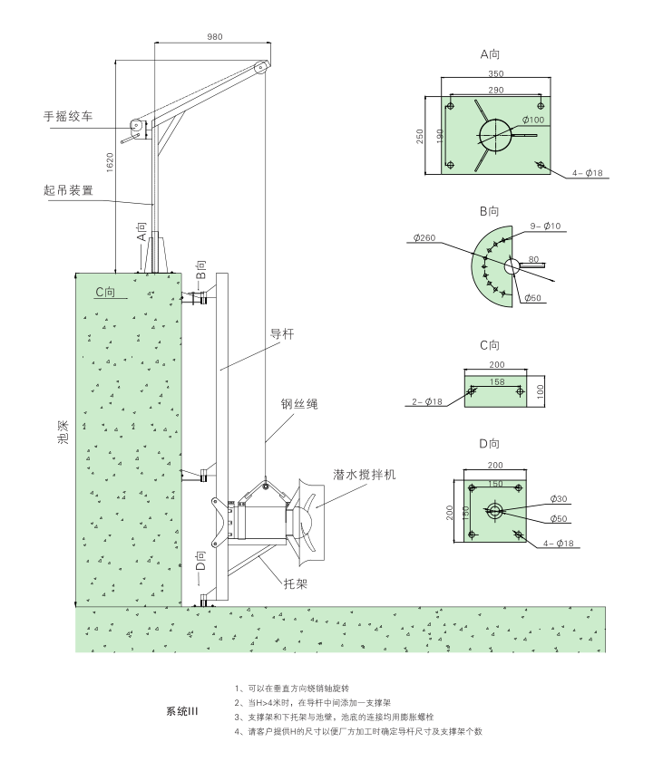 潛水?dāng)嚢铏C QJB12/12-620/3-480C/S